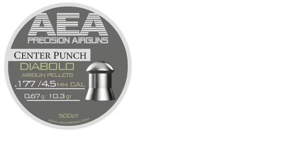 Centerpunch Diabolo 4,5mm Bol-kop / Gewicht ; 10,3 Grain - 0,67 Gram / 500 Stuks in Box-4004-a